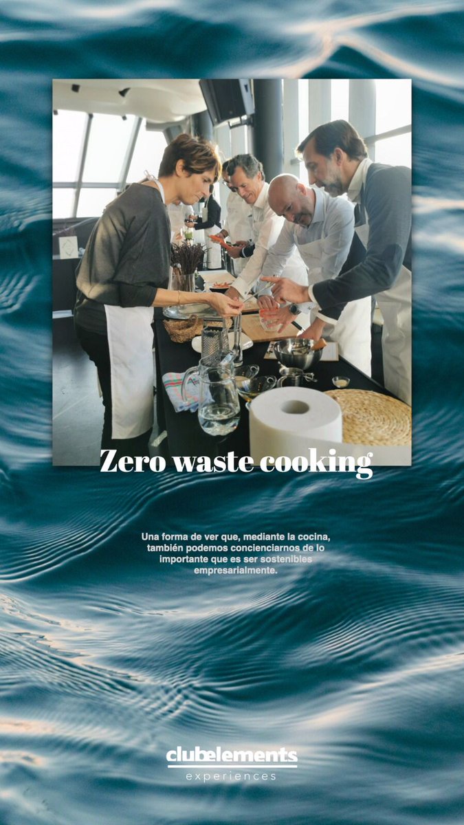 CEExperiences's tweet photo. 🥒 ZERO WASTE COOKING 
Otra forma de dar valor a la sostenibilidad, es cocinar sin desperdiciar nada de nada 😊
🍲Un evento lleno de concienciación y con dinámicas para convertirlo en un auténtico concurso de cocina zero waste.
💡Así lo hicimos en nuestro último evento. https://t.co/Vt0LxvHszW