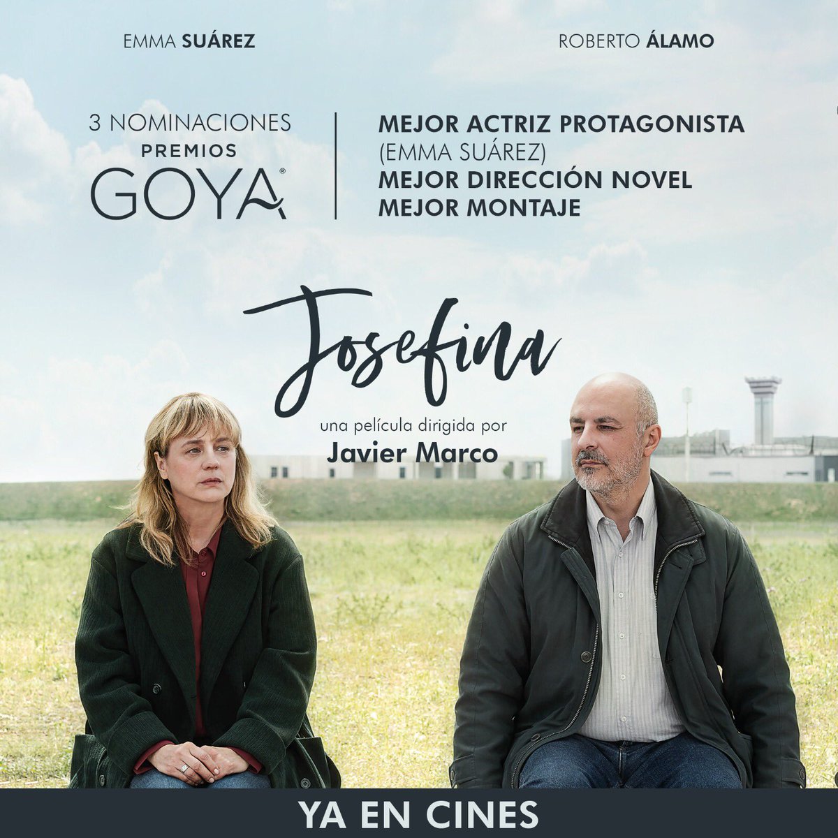 JosefinaLaPelícula (@filmjosefina) on Twitter photo 🙌 #JosefinaLaPelícula 💌 consigue 3 nominaciones a los #Goya2022 🙌✨👏 <a href="/PremiosGoya/">Premios Goya</a> ✨:
💌 Mejor Actriz Protagonista - Emma Suárez ✨.
💌 Mejor Dirección Novel - <a href="/javier_marco/">Javier Marco</a> ✨.
💌 Mejor Montaje - Miguel Doblado ✨.
🙌😍🙌
<a href="/FilmJosefina/">JosefinaLaPelícula</a> 🎥 Ya en cines 💘. 🙌 #JosefinaLaPelícula 💌 consigue 3 nominaciones a los #Goya2022 🙌✨👏 <a href="/PremiosGoya/">Premios Goya</a> ✨:
💌 Mejor Actriz Protagonista - Emma Suárez ✨.
💌 Mejor Dirección Novel - <a href="/javier_marco/">Javier Marco</a> ✨.
💌 Mejor Montaje - Miguel Doblado ✨.
🙌😍🙌
<a href="/FilmJosefina/">JosefinaLaPelícula</a> 🎥 Ya en cines 💘.