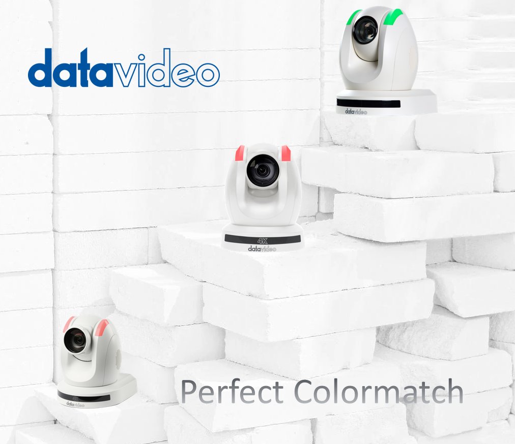 Datavideo White Series
Perfect to match every environment for achieving the ultimate harmony in your production location!
bit.ly/3mCWkUO