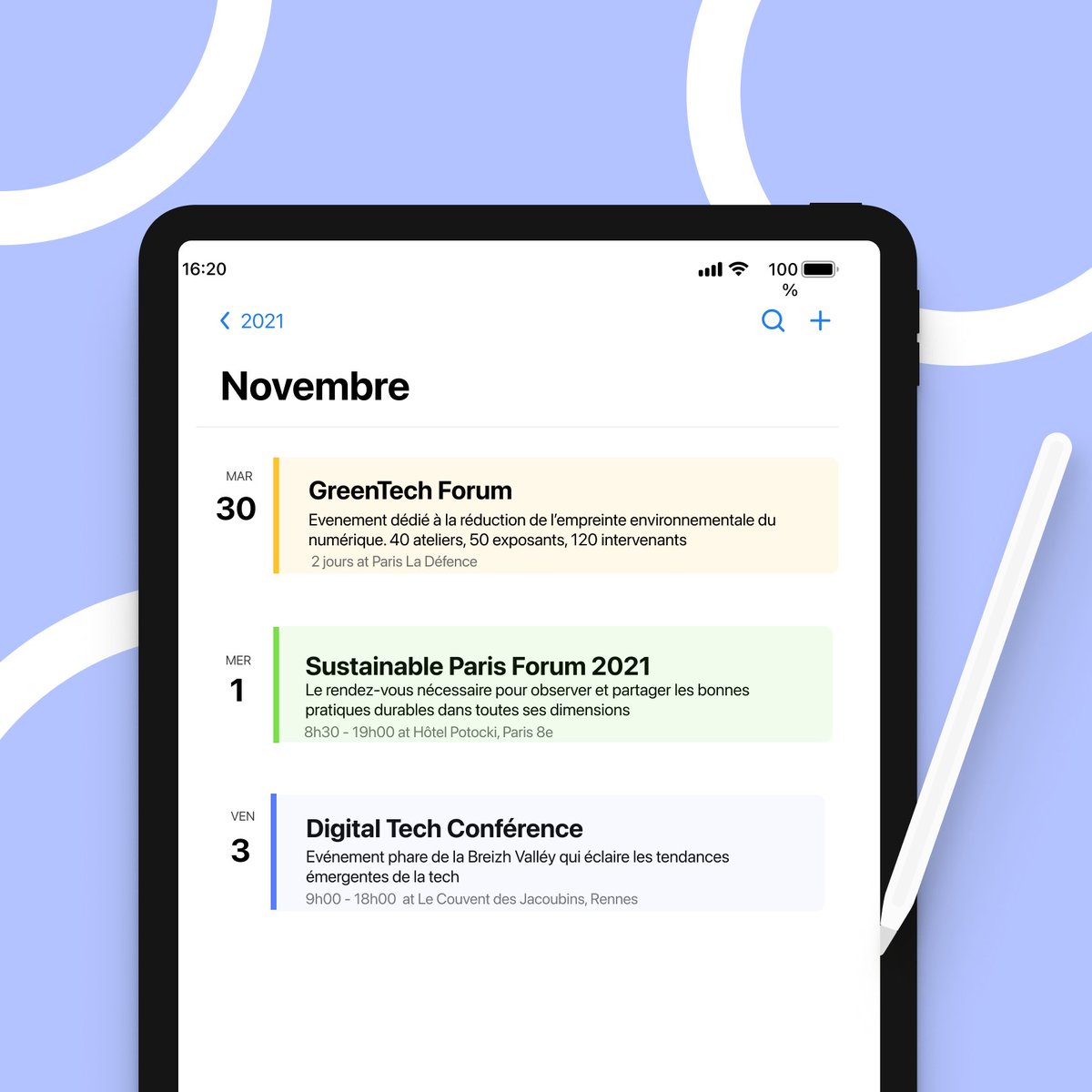 fruggr's tweet image. [#agendaD4B] Prêt pour cette semaine ?
🌿 @GreenTechForum 🗓30 Novembre 
🌿@hubsustain 🗓 1er décembre 
🌿 #DigitalTechConference @Le_Poool 🗓 3 décembre