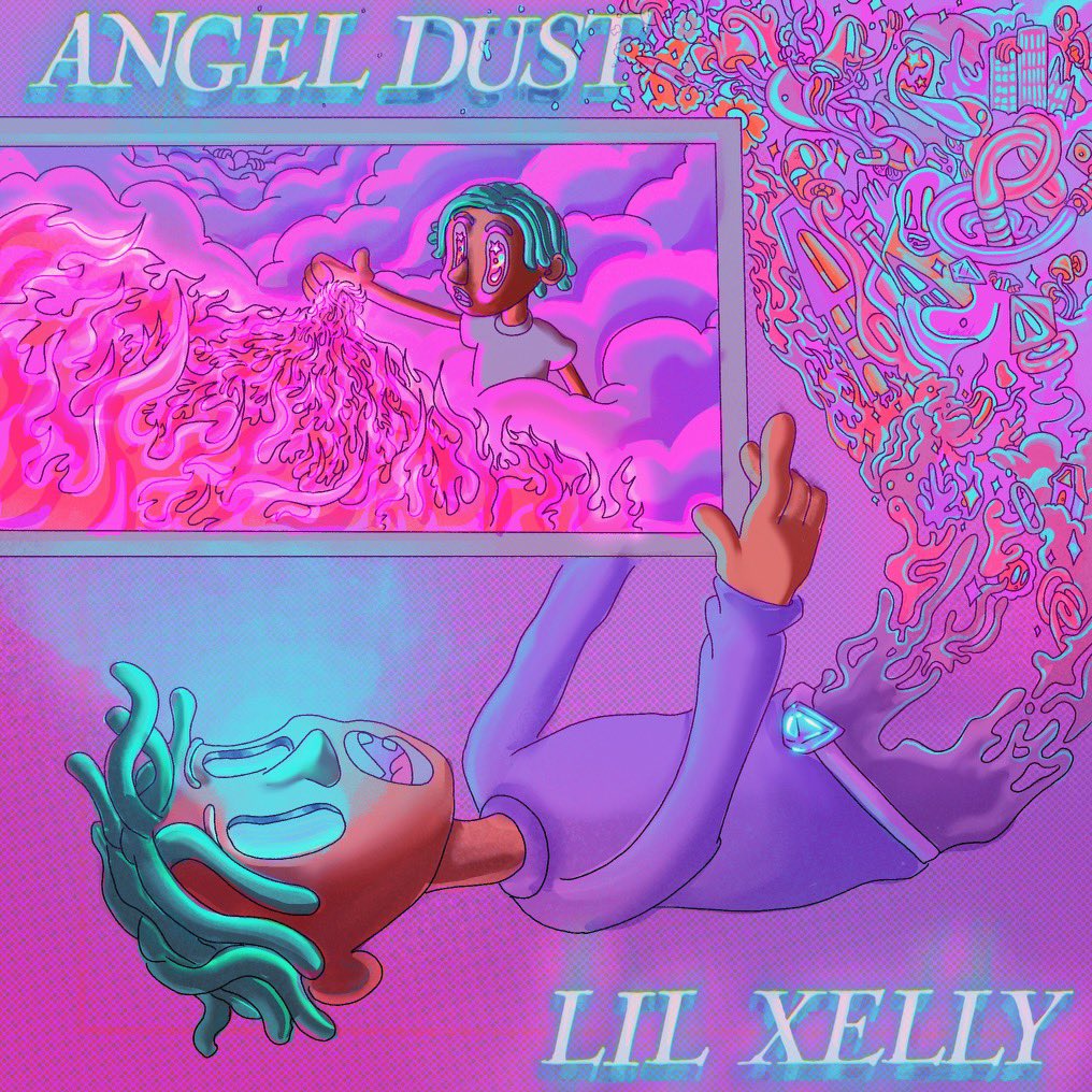 LyricaLemonade's tweet photo. “Angel Dust” is the hard-hitting new project from Lil Xelly. Listen here:

https://t.co/uEgaD0P8pW

[@lilxelly] https://t.co/1bqsBobxvq