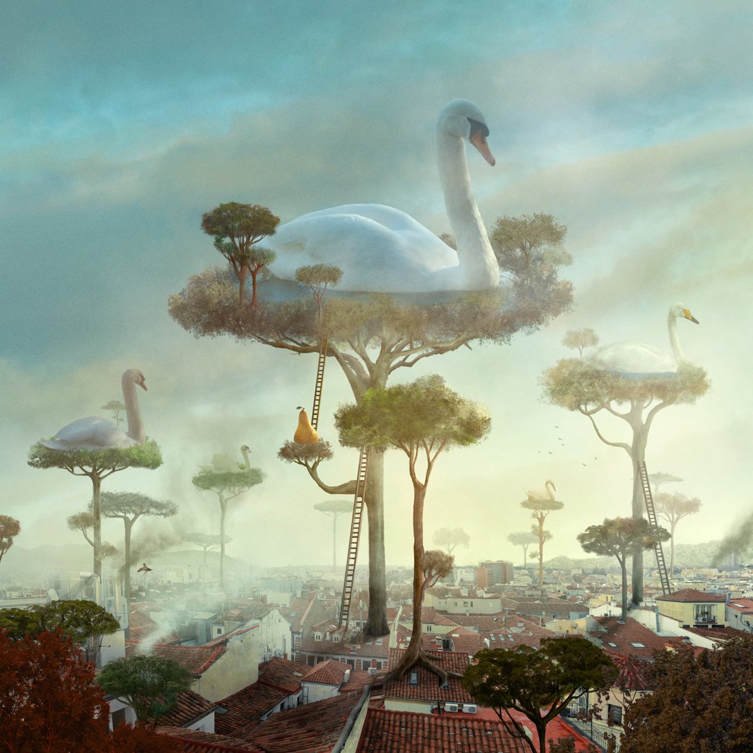 NikolinaPetolas's tweet photo. 1/  Few words about my work for my new followers. 🙂🍐🦩

I'm Nikolina and I explore  themes of narrative character, working in the realm of contemporary surrealism.

My work is mostly conceptual and symbolic and reflects inner observations presented through fantasy stories. https://t.co/EJpVCClk2d