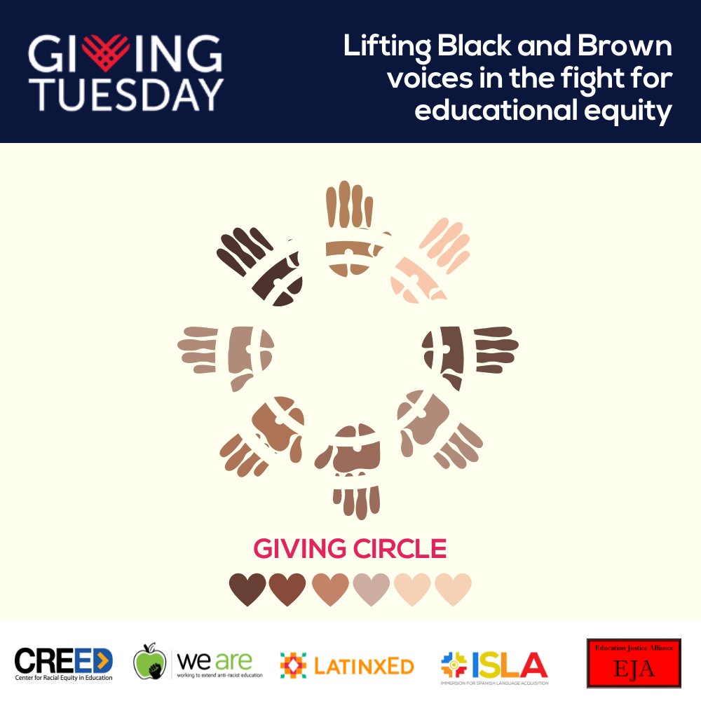 ❤️We Are Launching Our Giving Circle Campaign!

✊🏾CREED has partnered with four amazing non-profits to host a Giving Circle event TOMORROW, Tuesday, November 30th at 6pm on Facebook Live. 

Read our newsletter to find out how you can donate to our cause! bit.ly/3renDJu