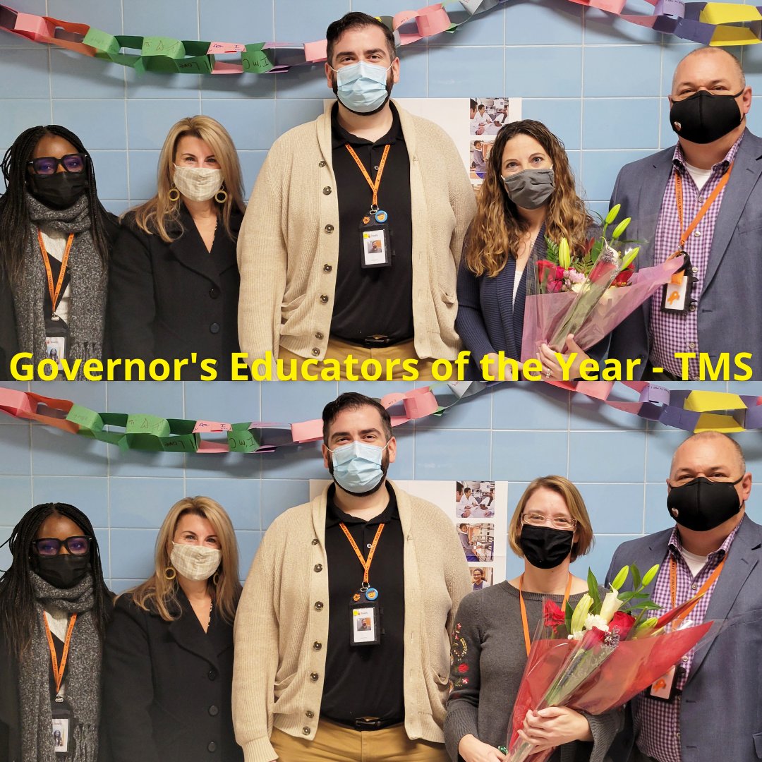 TenaflySchools's tweet image. Congratulations to our Tenafly Middle School Educators of the Year - 8th Grade Social Studies Teacher Kristian Kristan and School Social Worker Amy Dwyer!  You  make us Tiger Proud! #TeamTenafly #TenaflyPublicSchools #GEOY2021 @NewJerseyDOE