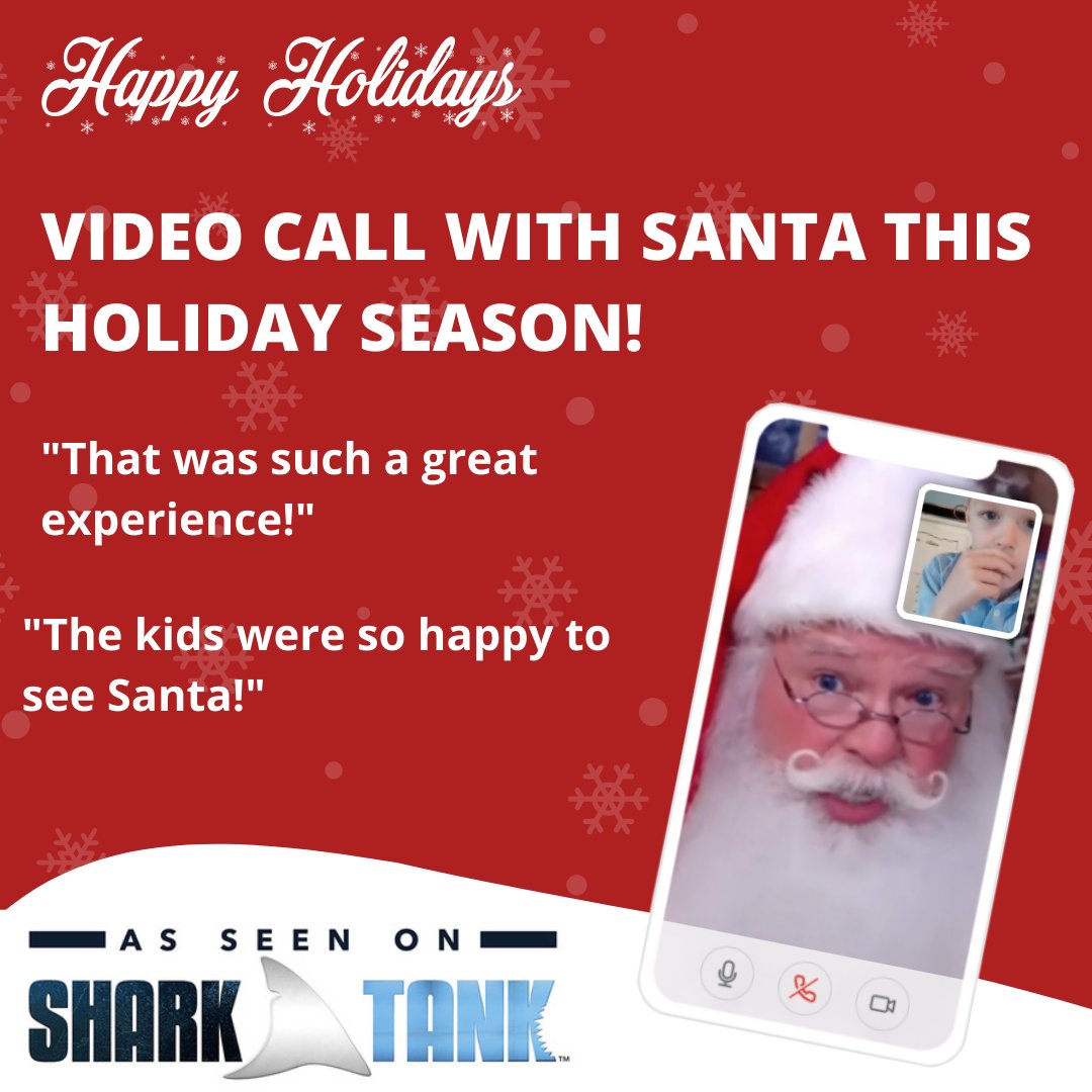Hiresanta's tweet photo. Our Cyber Monday Virtual Visit with Santa is happening now! Use code CYBERSANTA and save 10% on your order. π
#CyberMonday #ZoomSanta #VirtualSanta #Christmas https://t.co/HWLJvXr2Kv https://t.co/61KjAlKwiV