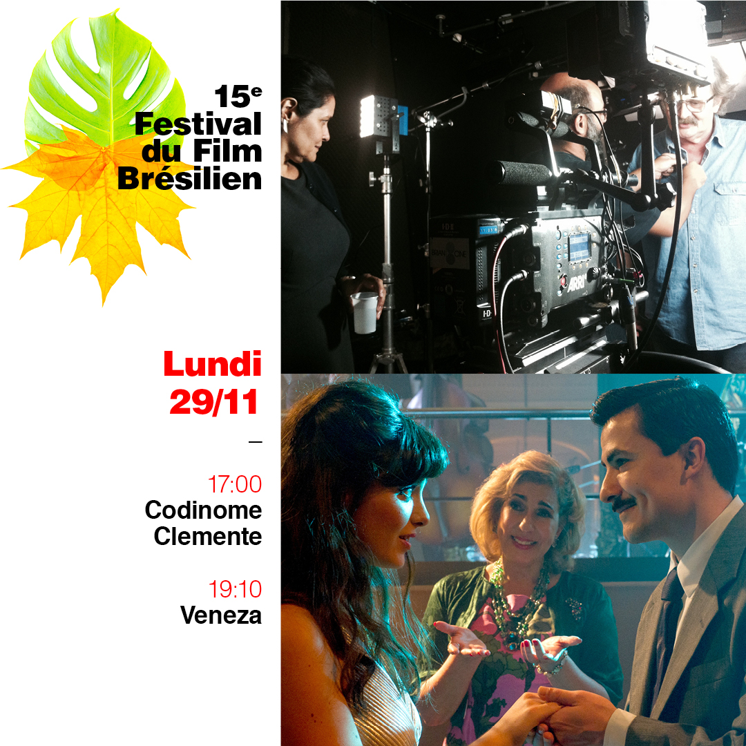 Ce soir, Codinome Clemente:le portrait d'une génération ayant lutté pour la démocratie... Toujours d'actualité. Sans transition mais en gondole direction Venise avec la troupe de Carmen Maura.
Pour résister et voyager en salle :✊💘
cinemaduparc.com/fr/festivalbre…
#brasileirosemmontreal