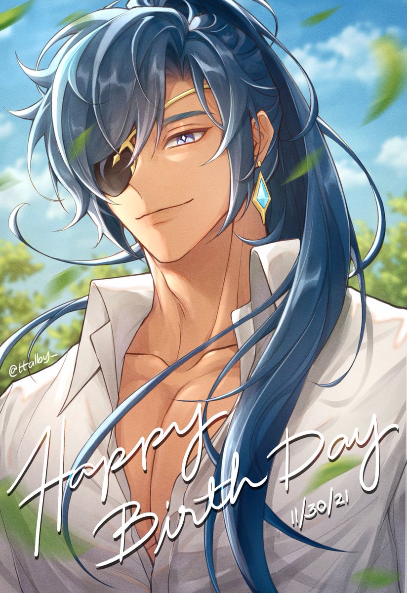 ttalby_'s tweet photo. HAPPY BIRTHDAY CAPTAIN !! 

#原神 #Kaeya
#ガイア #ガイア生誕祭2021 https://t.co/VKeaYLnJ4h
