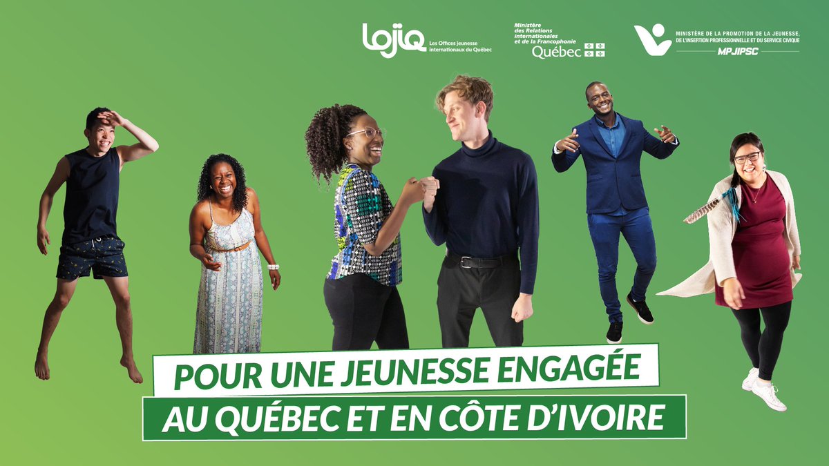 LOJIQ's tweet photo. ÉVÈNEMENT | Le @mpjipsc et LOJIQ participeront à une rencontre virtuelle le 30/11. 
Une opportunité pour annoncer la reprise de la mobilité à l'international et pour renforcer la collaboration avec la Côte d’Ivoire 🇨🇮
Une annonce sera faite ce même jour!
#Quebec @Poulin_Samuel https://t.co/Rt0I5hg89g
