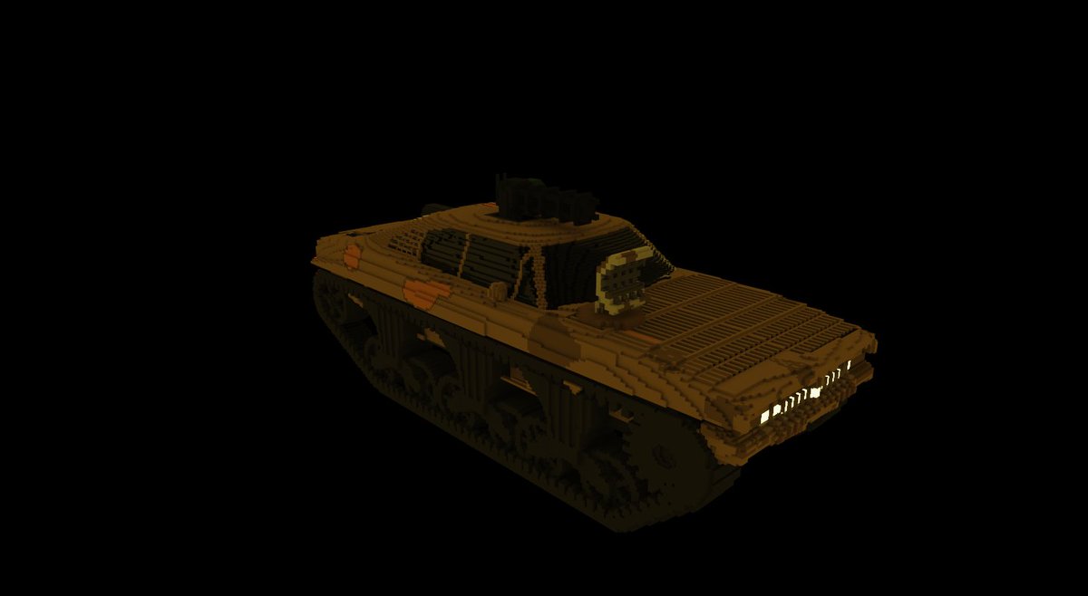 VoxelartCreater's tweet photo. My new madmax inspired vehicle (ripple killer)#voxel #MadMax https://t.co/KInNBRJZvv