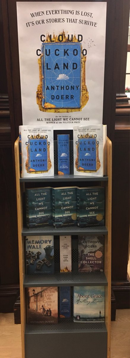 Jacqui_Church's tweet photo. Thank you @readingagency and @4thEstateBooks for the fab resources to celebrate the publication of #CloudCuckooLand #MontroseLibrary 😊 https://t.co/Q3ztWW7Kcj