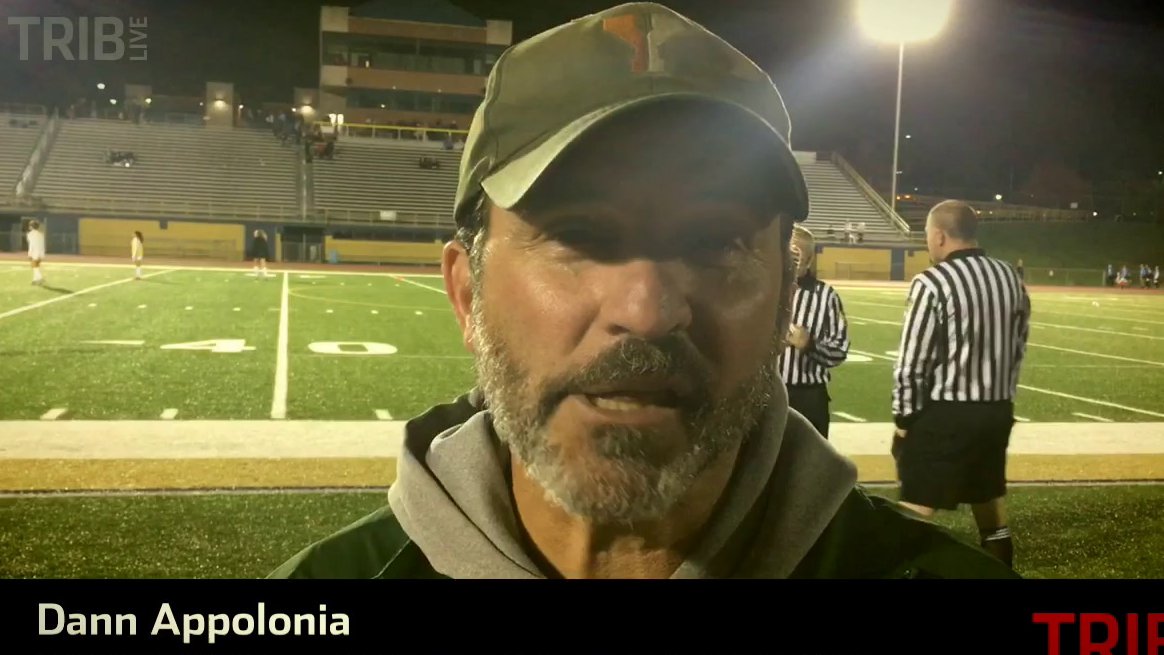 BillBeckner's tweet photo. Dann Appolonia resigns after 10 seasons as Yough girls soccer coach.

Had a record of 134-46-6 (89-23-2 in section) and never missed WPIAL playoffs.

Made semis 4 times, WPIAL finals and PIAAs once. Got to coach his twin daughters.

@YHSLadycougars @AthleticsYough @TribLiveHSSN https://t.co/hLe3tQKmv8