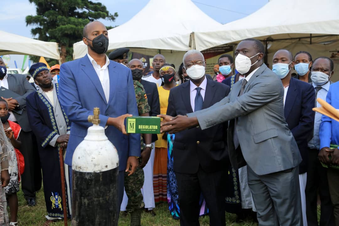 I also distributed Oxygen Cylinders to all health centers around the Kingdom to help our patients.