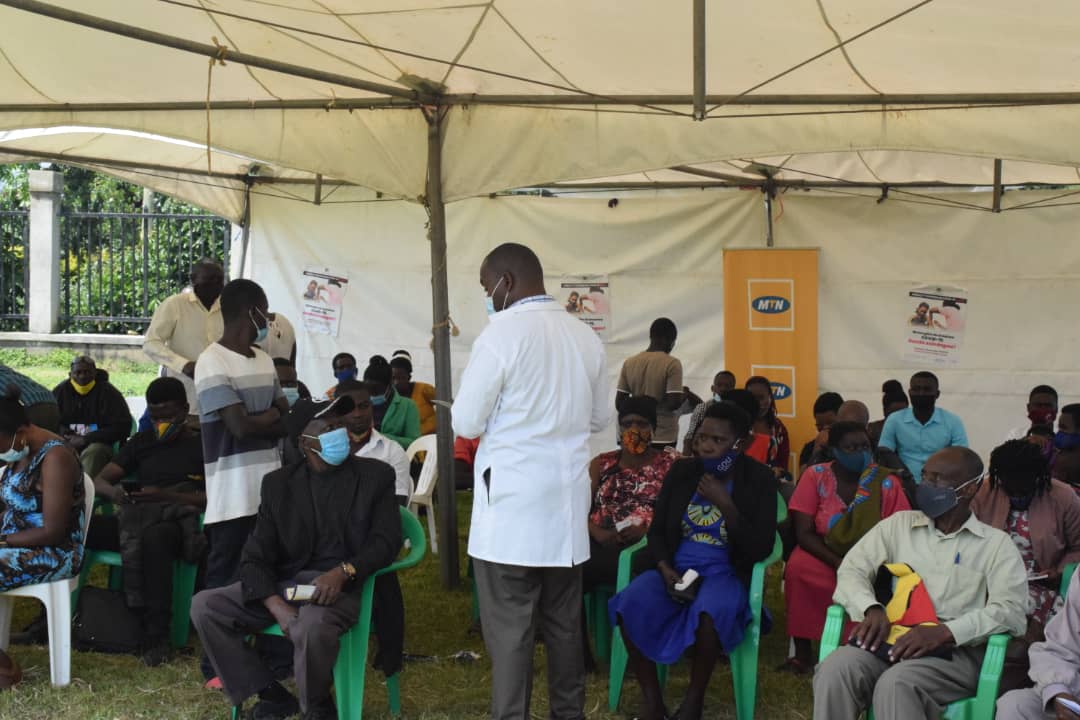 I call upon all people of Tooro to get vaccinated. News of new variants is worrying and it's best to get vaccinated earlier. On Thursday, I launched a vaccination drive in Tooro Kingdom and we have so far vaccinated 785 people in Fort Portal alone.