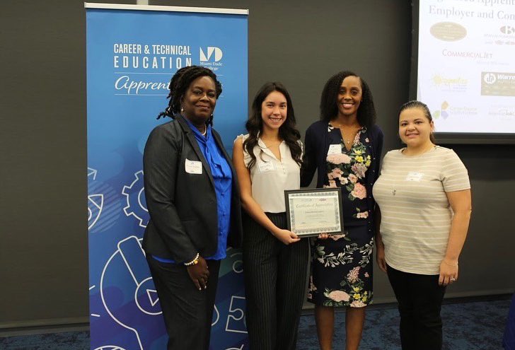 LexRolle's tweet photo. @MDCollege CTE Department hosted an Employer Convening for 2021 National Apprenticeship Week. Thank you to all community and employer partners of the MDC Apprenticeship Program. It was a great event! @CareerSourceFL @CareerSourceSFL @WorkforceEdFL #beMDC #NAW2021 #apprenticeship https://t.co/ZxCKIv2xOi