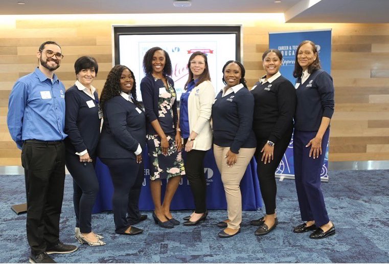 LexRolle's tweet photo. @MDCollege CTE Department hosted an Employer Convening for 2021 National Apprenticeship Week. Thank you to all community and employer partners of the MDC Apprenticeship Program. It was a great event! @CareerSourceFL @CareerSourceSFL @WorkforceEdFL #beMDC #NAW2021 #apprenticeship https://t.co/ZxCKIv2xOi