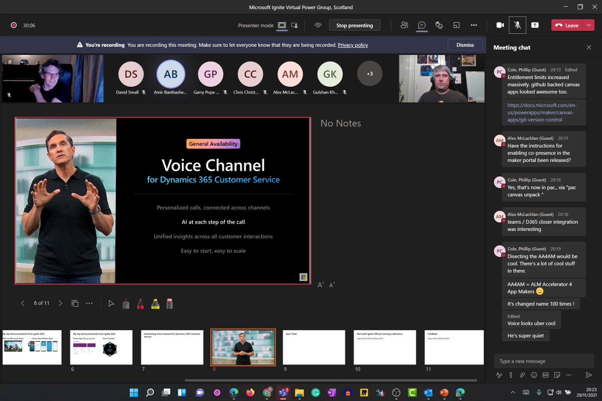 Learning about Voice Channel for Dynamics 365 at our official #MSIgnite after party.

🔥 #Learn #Connect #Explore 🔥