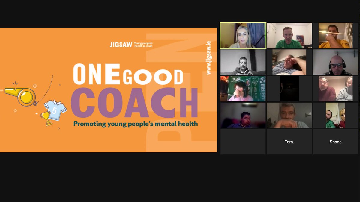 avenueseery's tweet photo. ✅ A big thank you to Alison from @JigsawYMH for delivering the #OneGoodCoach workshop to the coaches from @DerryRovers #MentalHealthAwareness @offalycoco @OffalySP @offalylocalnews @FAIGrassroots https://t.co/slJZJZadjA