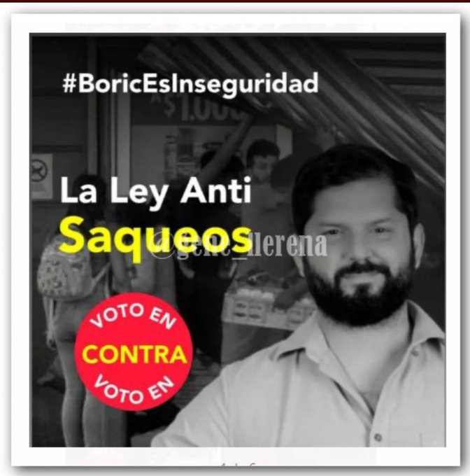 TERE_LAprofe73's tweet photo. AHORA ANDA VENDIENDO LA POMADA DEL ORDEN PUBLICO EL PATUDO , CUANDO HA VOTADO EN CONTRA TODOS !! LOS PROYECTOS DE LEY,QUE SE REFIEREN AL ORDEN PUBLICO . AMIGO DE DELINCUENTES Y NARCOTERRORISTAS , SU VOTACION RESULTA COHERENTE ...@kondepatula13 
#BoricMienteYSeNota https://t.co/X78XDDzlf0