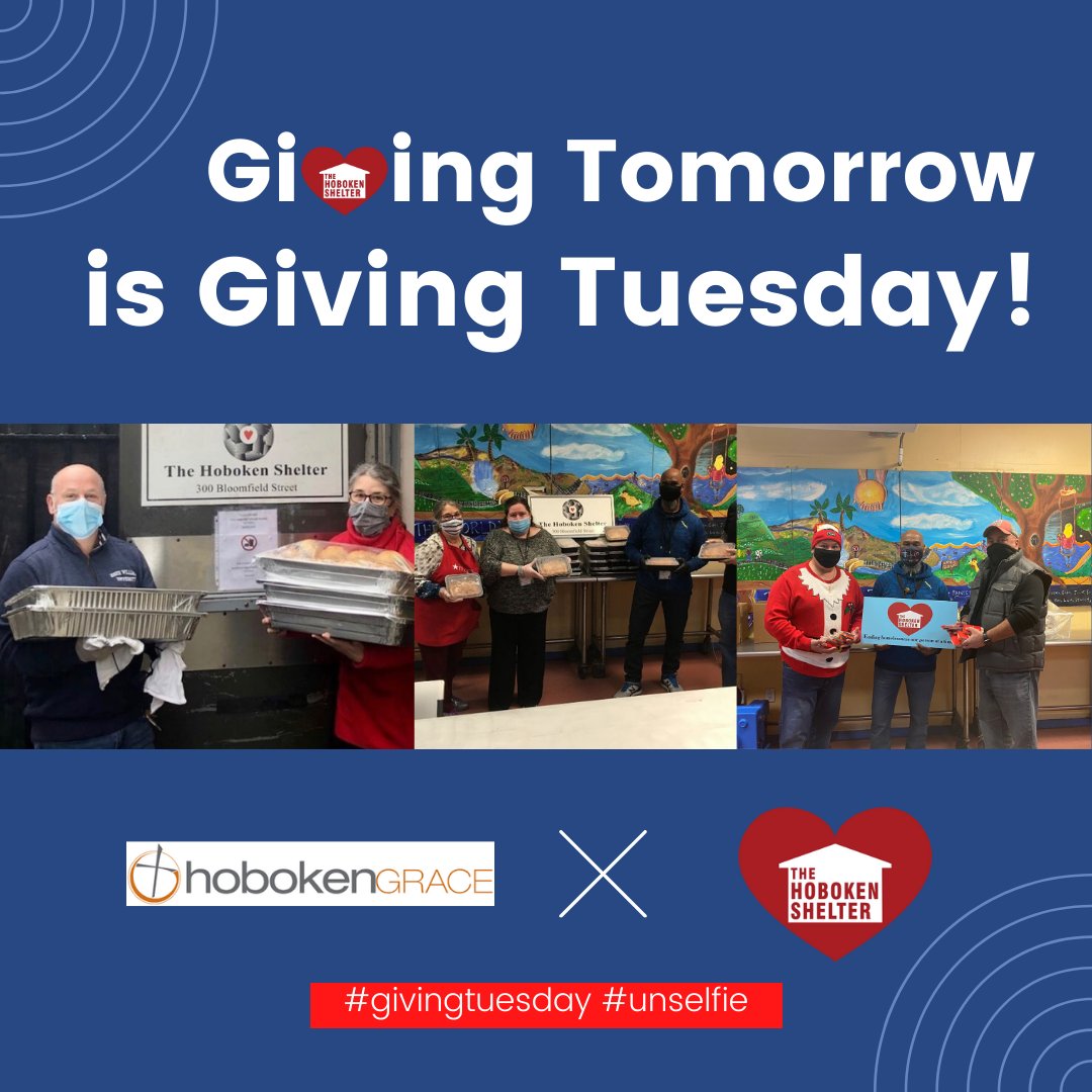 Give hope this holiday season by providing a donation to those in need in our community. 

We would like to thank Hoboken Grace for their generous match donation. For every donation made on Giving Tuesday, Hoboken Grace will match up to $5,000! Ready? Set.. Donate!