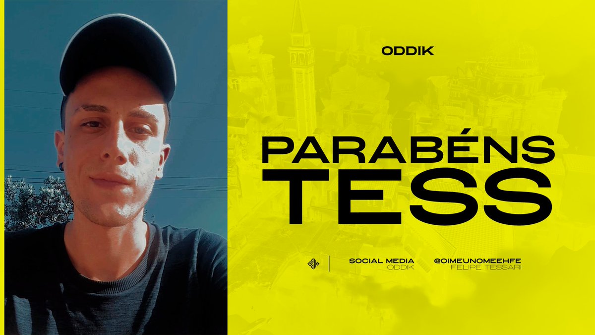 ODDIKgg's tweet photo. Parabéns, @oimeunomeehfe! kkkkkkkkkkkkkkkkkk na moral muito cringe rapazeada desculpa eu não consigo

dizem que esse mano aí é bonzinho no que faz, feliz niver pa ele 👍🥳

Obrigado todo o Staff da ODDIK pela oportunidade de fazer parte dessa organização tão foda! Amo vocês 🖤💛 https://t.co/QezBCaeEeK