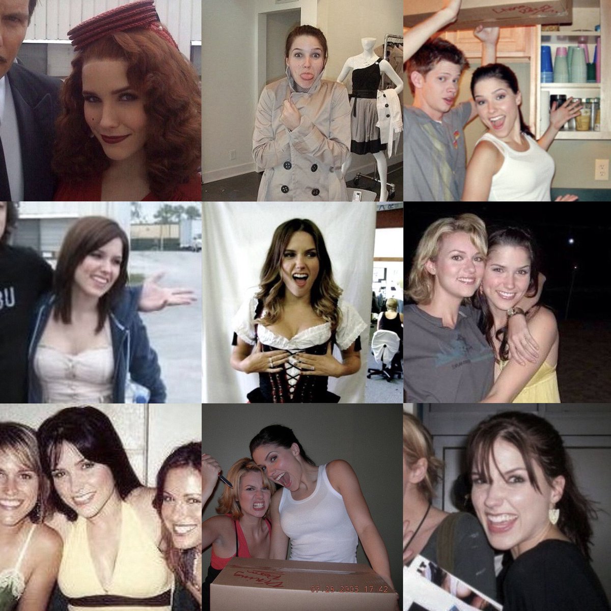 brooke davis behind the scenes ♡