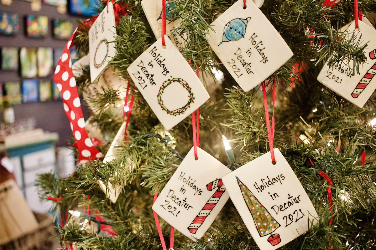 When you spend the holidays in #DecaturGA you’ll make plenty of warm memories ✨ But commemorate your visit by taking a piece of us home when you purchase the 2021 Decatur Holiday Ornament! <a href="/wildoatsbillygo/">WildOats&BillyGoats</a> has them beautifully displayed so pick up yours today🎄