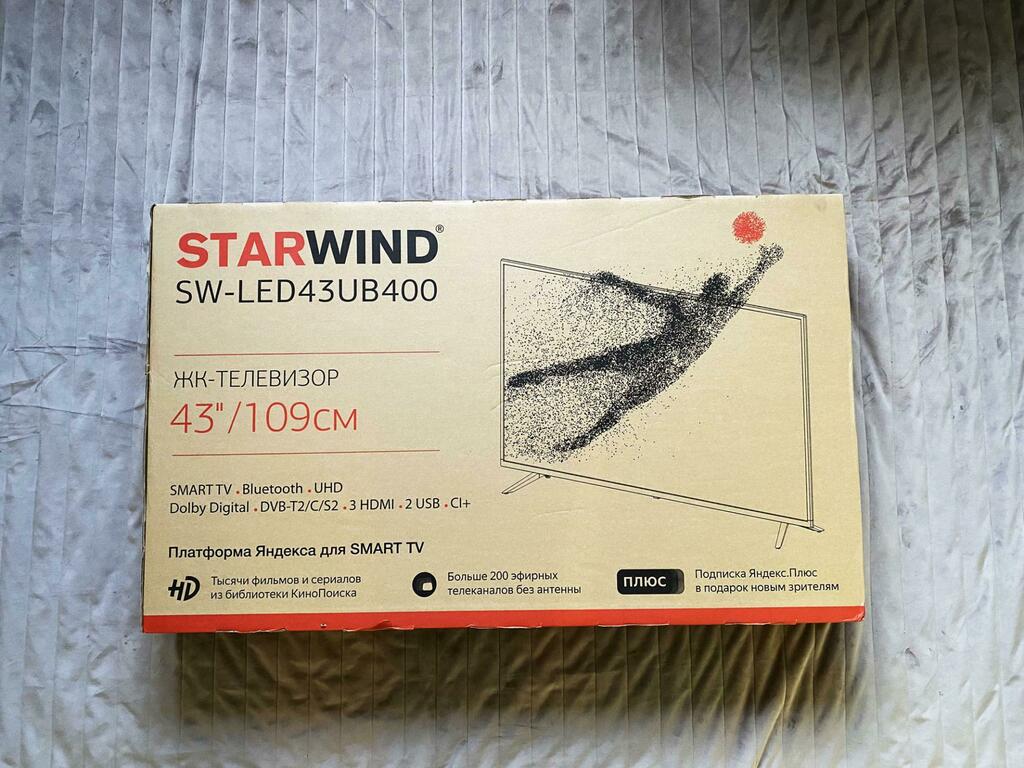 GSL1976's tweet photo. Тест-драйв телевизора STARWIND SW-LED43UB400 LED https://t.co/HPIrhz2eht https://t.co/Y6jC7gVyNd