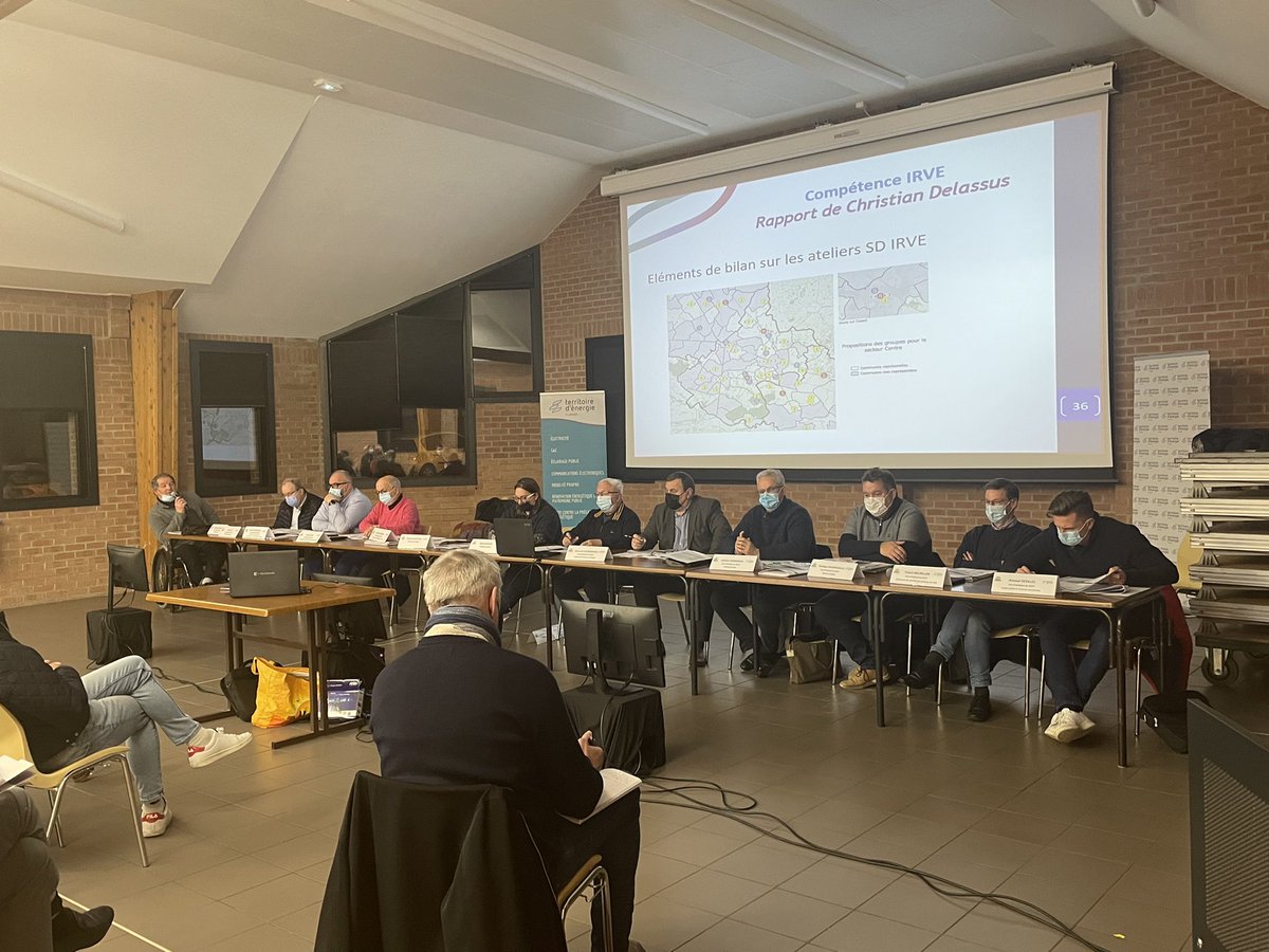 EnergieFlandre's tweet photo. En direct - comité syndical du @siecf à #Meteren et en visio : adoption de la DSP de desserte en gaz naturel de #CappelleBrouck et #StPierreBrouck https://t.co/iyY3iVS0aQ