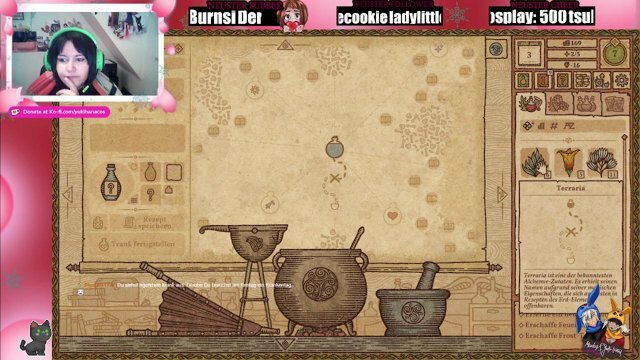Bin nun live auf Twitch und spiele dies hier Potion Craft twitch.tv/yukiihana💖✨#TwitchDE #smallstreamer