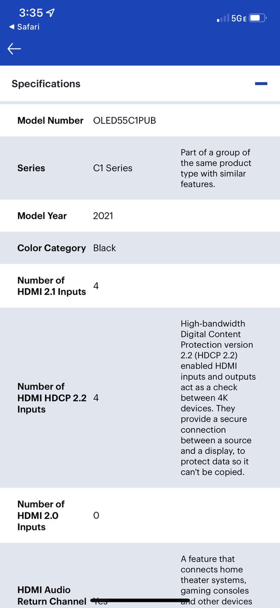 DomForg's tweet photo. @JayPressley @jwrosso @mattswider All 4 hdmi ports are 2.1 🤔🤔 https://t.co/uryi7ELVcE
