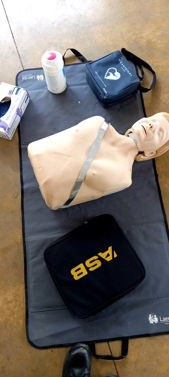 3StepsforLife's tweet image. Lisa, one of our 3 Steps for Life Educators, held an awareness session at Te Puna Quarry, where the company has recently purchased an AED from @StJohnNZ. Fantastic! 💛👏🏻🚑