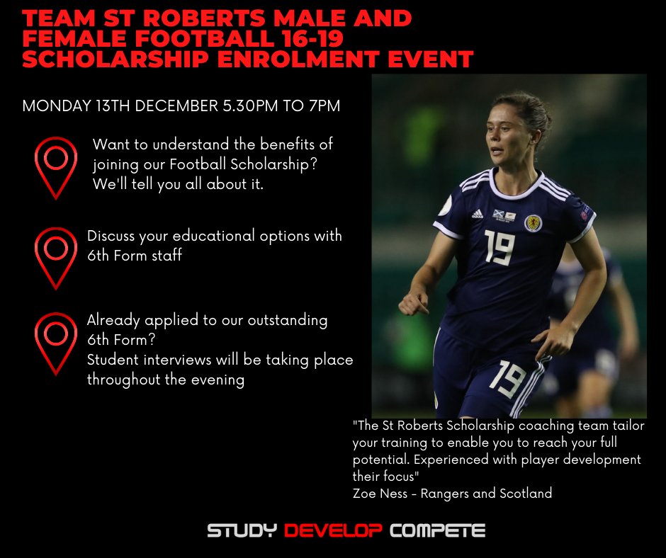 FastFeetFA's tweet photo. Are you are current Year 11 student looking for an outstanding education and football experience.

Register below for our @teamstroberts Scholarship Enrolment Event
 https://t.co/t8zJsma8EO https://t.co/4kE7zAPaYp