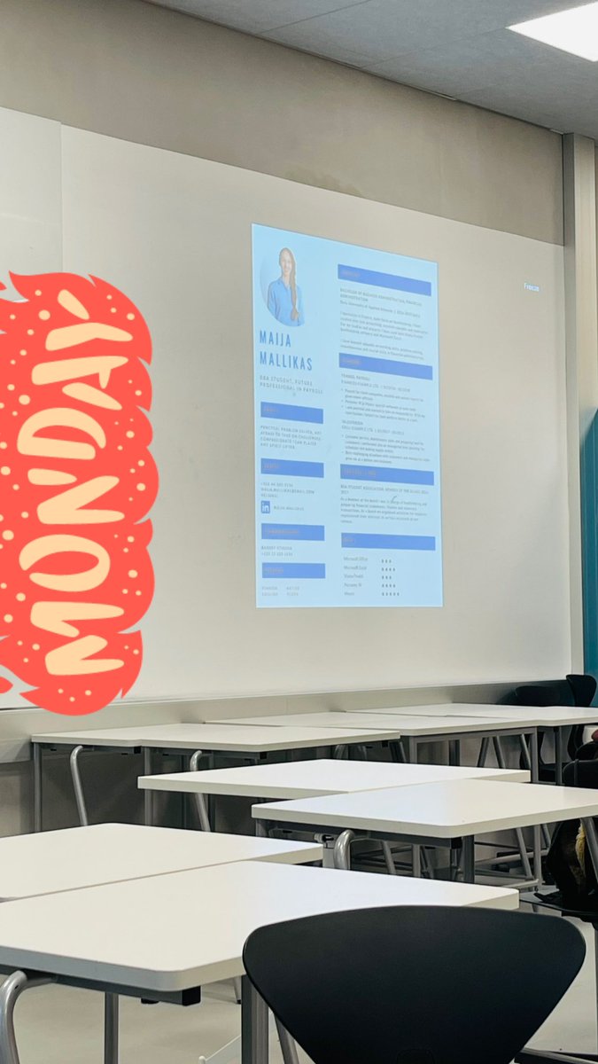 deanne_serato's tweet photo. Learning some new tips on how to create an appropriate CV. 🤩 #ebadegree @MetropoliaBiz https://t.co/kUzyvz7ueN