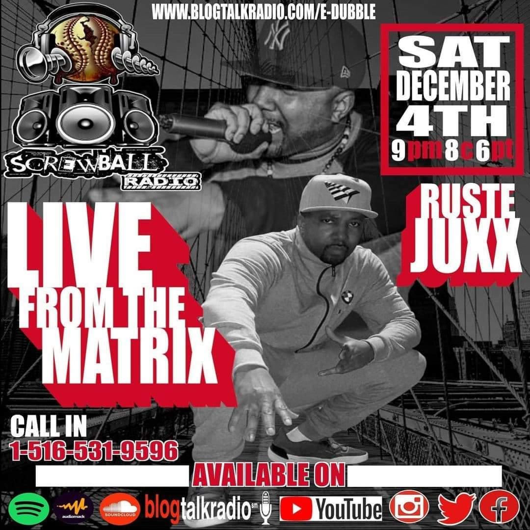 rustejuxx357's tweet photo. Reposted from @comet5000 Tap in this Saturday night 9pm 8c 6pt #LiveFromTheMatrix we got the #JamesBrownOfTheUnderground @ruste_muthafuckin_juxx aka #VicFlair #TheKingOfTheCrown w @blaqpoet_qb & @kingeric_productions & myself @official_screwball @teammadmen https://t.co/UYTi9eUtIs