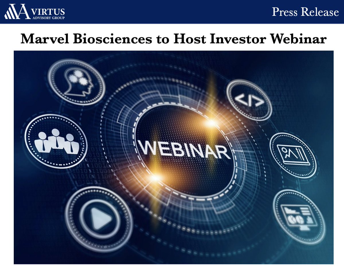 Virtus_Advisory's tweet photo. Marvel Biosciences $MRVL.V to host #investor #webinar on Wednesday December 1, 2021 1:00pm ET. 

Targeting a multi-billion dollar #mentalhealth market

Register: https://t.co/vTZELbJarW

Read PR: https://t.co/JulZKi9A8b

#psychedelics #biotech #investing #stocks #SmallCaps https://t.co/efLqXc0ptJ