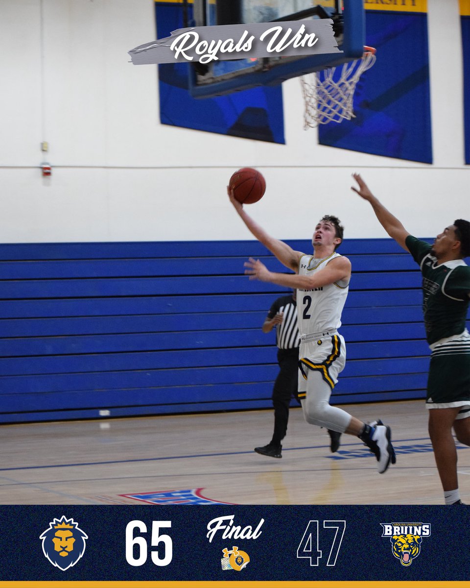 Warner University Men's Basketball (@warneru_mbb) on Twitter photo Royals Win! 65-47 over Carolina University!
<a href="/Joseph_martz1/">Joseph Martz</a> 18pts 5asts
<a href="/BigLo4_/">Logan West</a> 8pts 11rbs
<a href="/PGDmercer13/">DJ Mercer ๐</a> 11pts 5rbs
<a href="/blaize_242/">Blaize Darling Jr</a> 11pts 4rbs
#GrittyNotPretty Royals Win! 65-47 over Carolina University!
<a href="/Joseph_martz1/">Joseph Martz</a> 18pts 5asts
<a href="/BigLo4_/">Logan West</a> 8pts 11rbs
<a href="/PGDmercer13/">DJ Mercer ๐</a> 11pts 5rbs
<a href="/blaize_242/">Blaize Darling Jr</a> 11pts 4rbs
#GrittyNotPretty