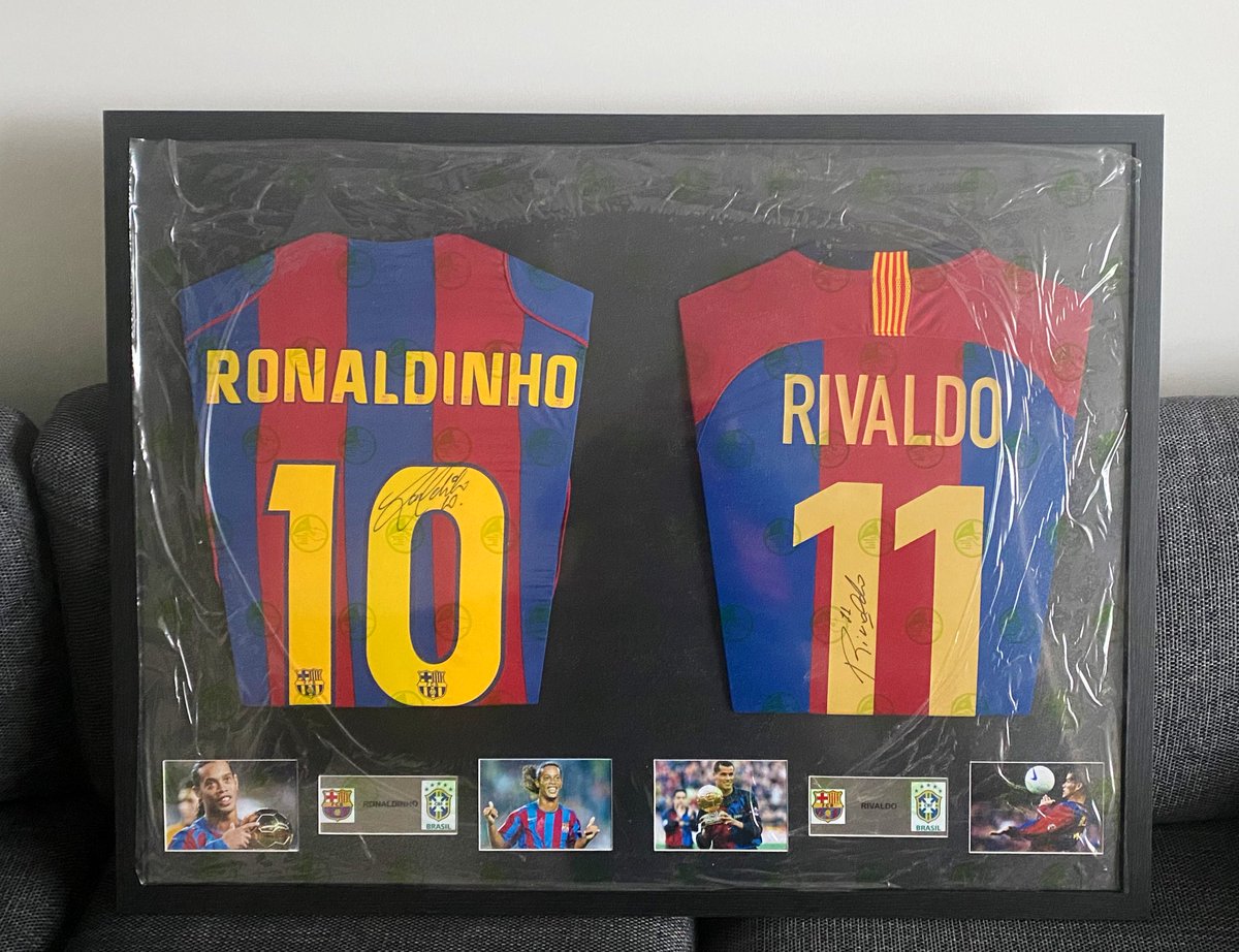 Fram3_it's tweet photo. Ready to be shipped 

#rivaldo #Ronaldinho #Barcelona #football https://t.co/94DJPtlSLS