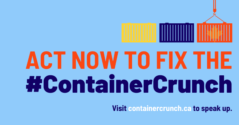 pulsecanada's tweet photo. The container crunch is making life in Canada more expensive. The U.S. is taking steps to get to the bottom of the issue. We think Canada should too. 

Tell Ottawa to act and show your support for Canadian businesses &amp; consumers at https://t.co/2CfaIR3aAe.