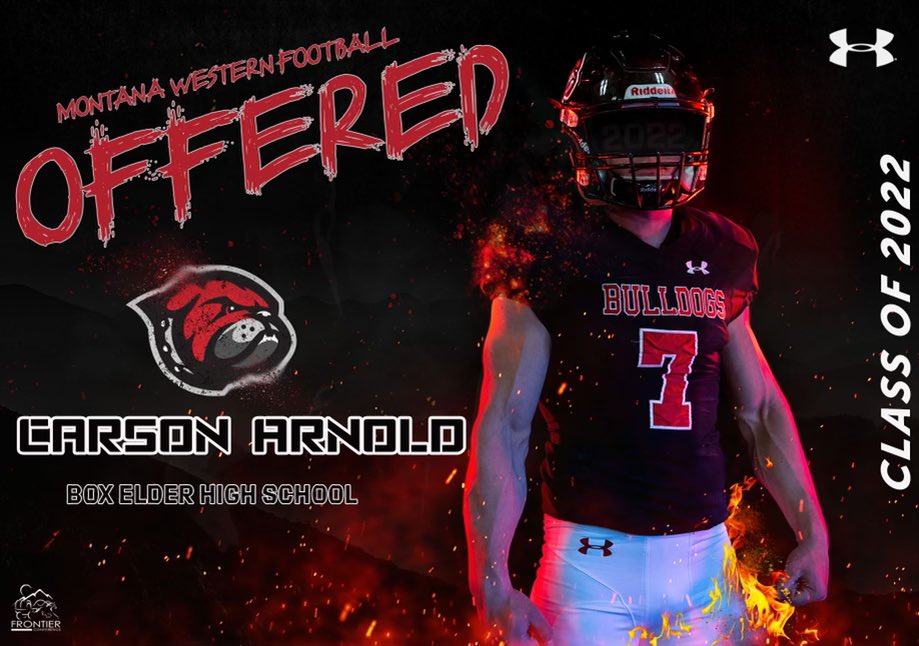 I’m very excited and blessed to announce that I have gotten a scholarship offer to Montana western. Go Dawgs @CoachRamsey406
