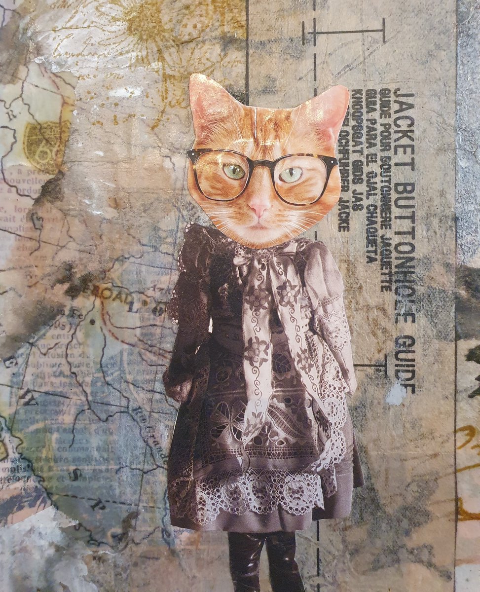 Elegant Kitty 🔴Available to buy
🛒#instagramshop
🛒#linkinbio

#collagee #surrealcollage #collageoftheday #analogcollage #collagecollectiveco #collageartwork #collage_art #collageart #collage #handmadecollage