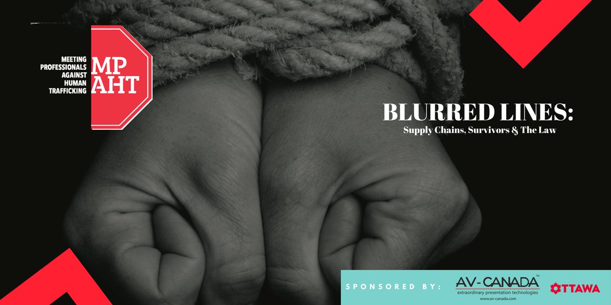 Register for Blurred Lines: Supply Chains, Survivors &amp; The Law Virtual Conference on Dec 9, 2021. Part of each registration fee will be donated to Restorations, an organization supporting survivors of human trafficking &amp; commercial exploitation.  bit.ly/3r5qFjf #MPAHT