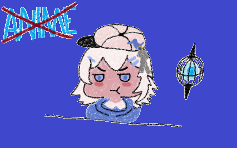 LanceMcSteel's tweet photo. commission for my good pal @ffedconnect of a @QuantumCardGame character emote they use a lot and i enjoy https://t.co/0oo3A4ZXI0