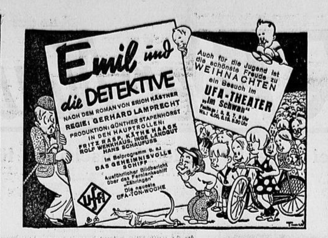 Die_Reklame's tweet photo. Neueste Zeitung, 24.12.1931 https://t.co/usGIA0DIDu