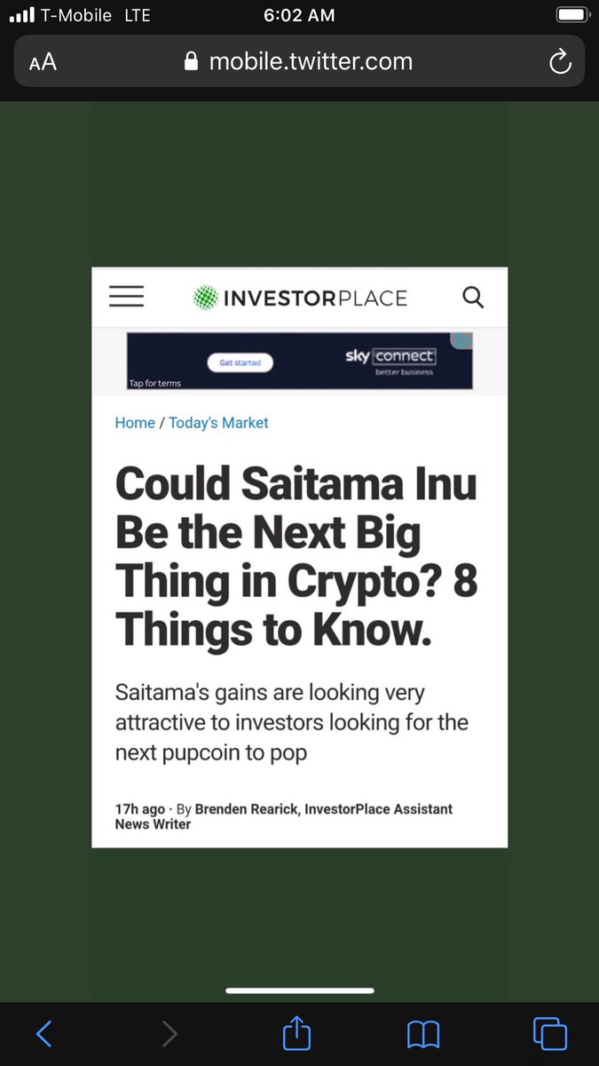 BudRante's tweet photo. @jreentertain Hihihihihihi
U guys are funny
However,
Our prophecy numbers are
Already written
Very easy for non believers
Just gotta #Believe
#SAITAMAWOLFPACK
#Saitama
#SaitaMASK
#cryotocurrencies #CryptoInvestment #CryptoNews
@cnbc @USATODAY https://t.co/bs2HefyfjF