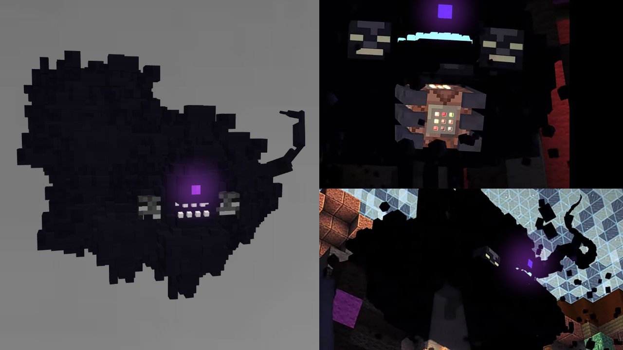 Dark Gato 𝕏 on X: Modeling More Wither Storm Stages (Part 1)   #Minecraft #MinecraftStoryMode #WitherStorm  #MinecraftStoryModeSeason2 #MinecraftBedrock  / X