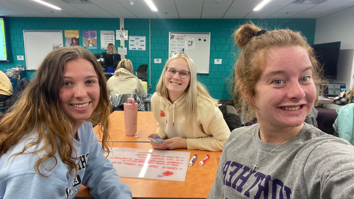 AvaRuden's tweet photo. Thanks to my group throughout this semester, I have grown so much as a person and future educator! #unietd #Imateacher! https://t.co/SJK3fokvNV