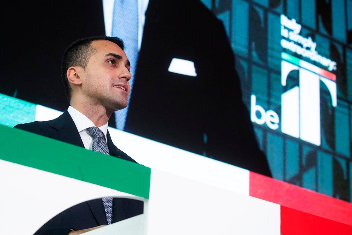 #beIT | Il Min <a href="/luigidimaio/">Luigi Di Maio</a> ha lanciato oggi “Italy is simply extraordinary: beIT”, campagna a sostegno del #MadeinItaly, delle esportazioni 🇮🇹 e dell’internazionalizzazione del sistema economico promossa da #Farnesina e <a href="/ITAtradeagency/">Italian Trade Agency</a> in 26 paesi-obiettivo

#ITiscool