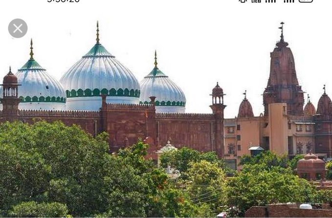 RashtranetaA's tweet photo. #WakeUpForMathuraMasjid 
We will reinstall our past glory anyhow. No one can stop us. #RebuiltMathuraMandir https://t.co/zW7yg2A3bY