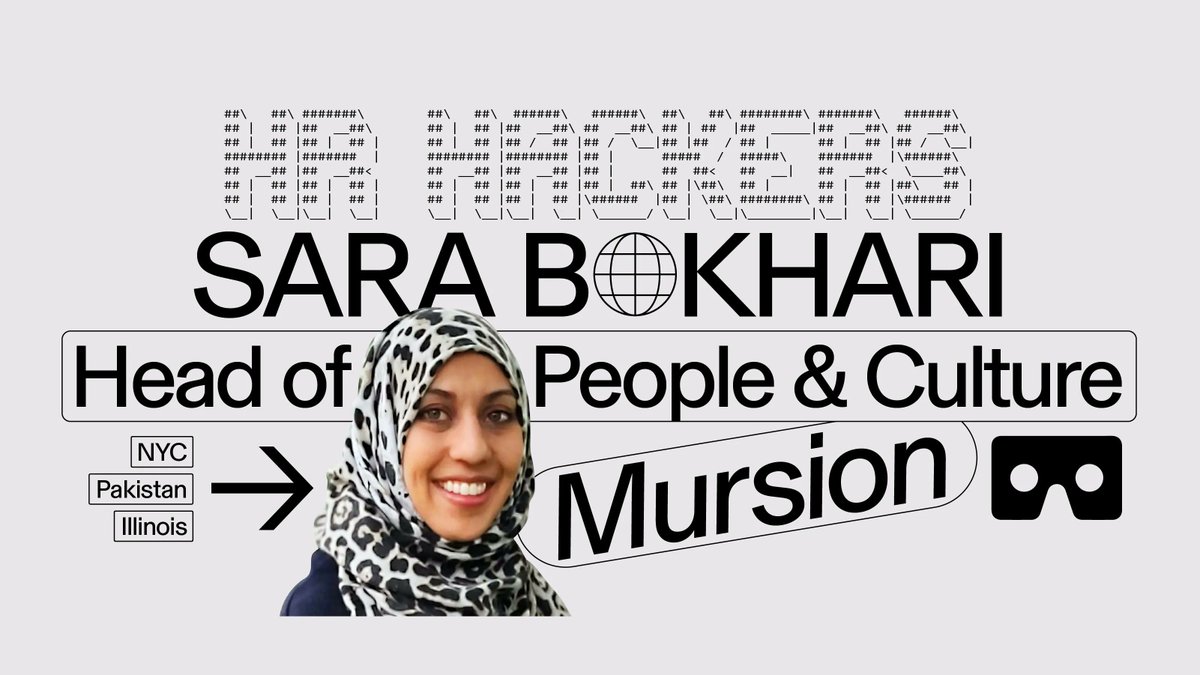 I recently had the pleasure of interviewing Sara Bokhari, Head of People and Culture at <a href="/MursionInc/">Mursion</a> about how their company values drive a stellar #EmployeeExperience and how <a href="/Rippling/">Rippling</a> helps her serve employees better. buff.ly/3xz0Bhy