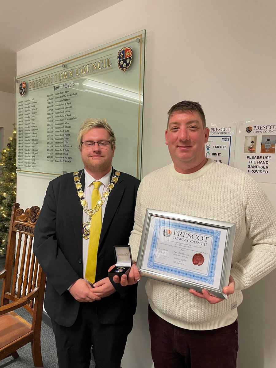 Prescot Town Council tweet media